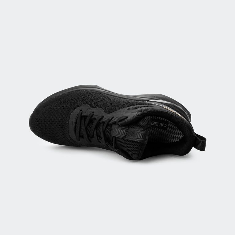 PULSE 759 -Black Sports Shoes For Men -Caliber Shoes Nepal