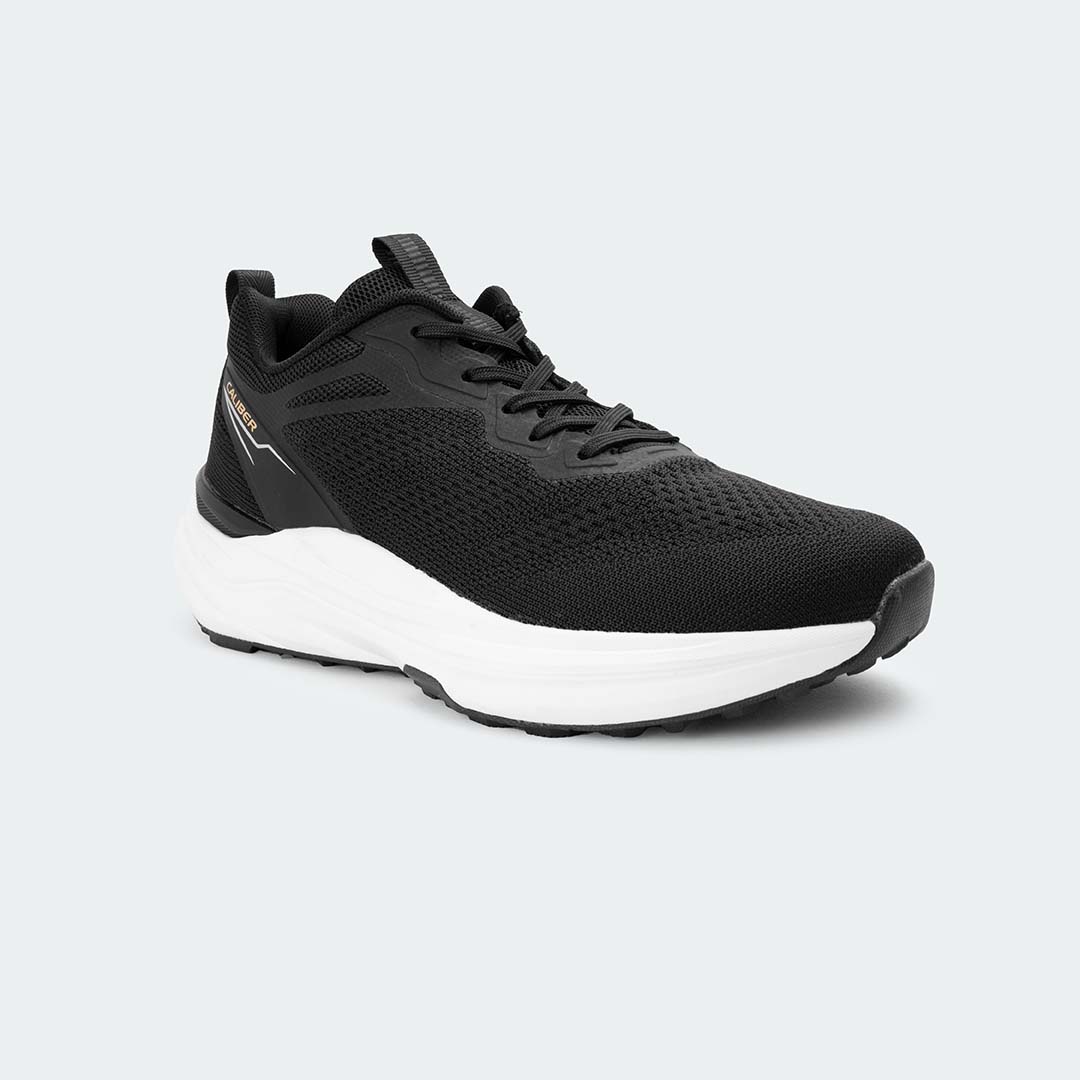PULSE 759.2 -Black/White Sports Shoes For Men -Caliber Shoes Nepal
