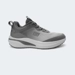 MONORUN 761 -Grey Sports Shoes For Men -Caliber Shoes Nepal