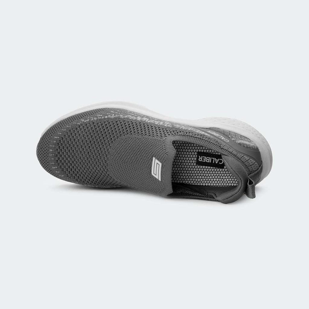 SWIFTKNIT 763 -Grey Slip-On Shoes For Women -