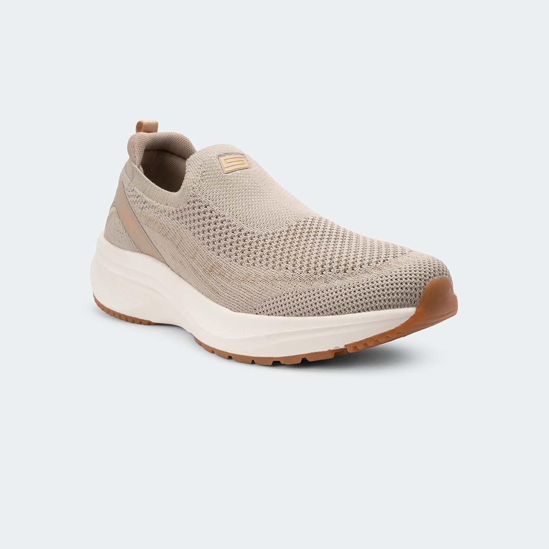 SWIFTKNIT 763W -Nude Slip-On Shoes For Women -Caliber Shoes Nepal