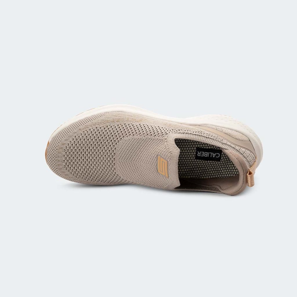 SWIFTKNIT 763W -Nude Slip-On Shoes For Women -Caliber Shoes Nepal