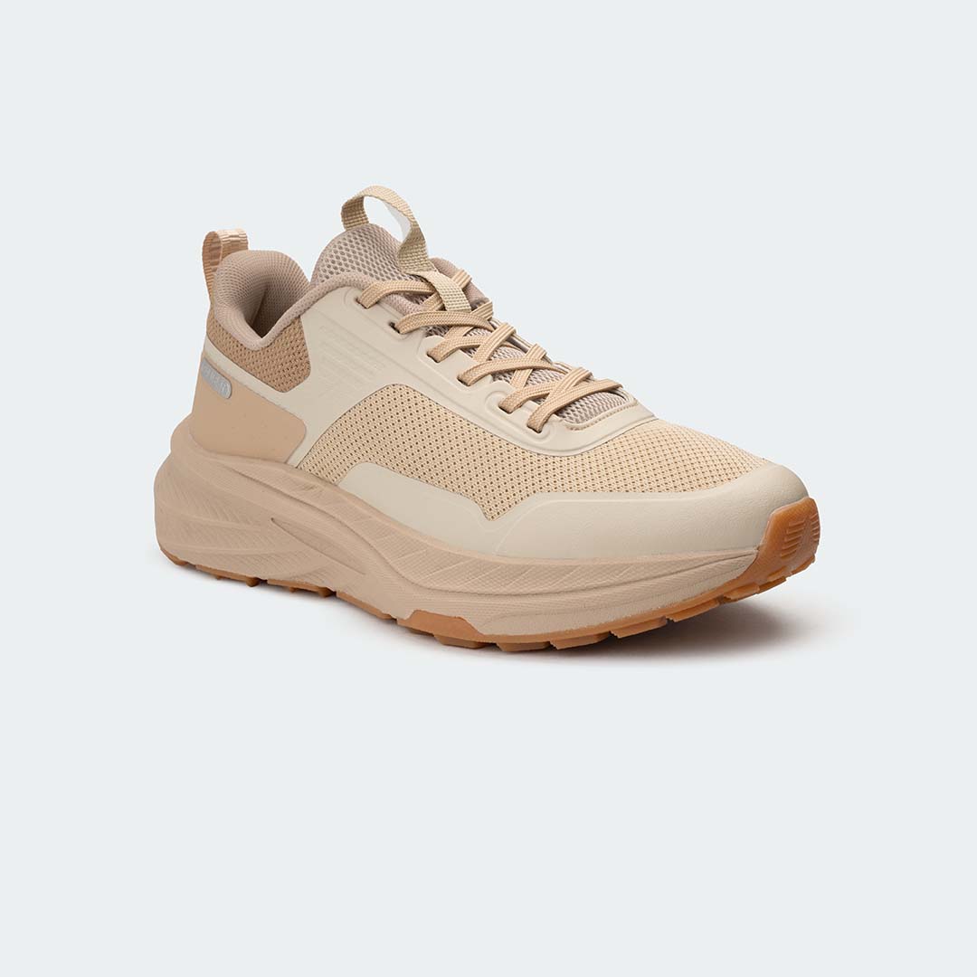 ELEVATE 764 – Beige Sports Shoes For Men – Caliber Shoes Nepal