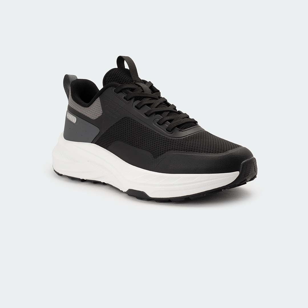 ELEVATE 764 – Black/Grey Sports Shoes For Men – Caliber Shoes Nepal