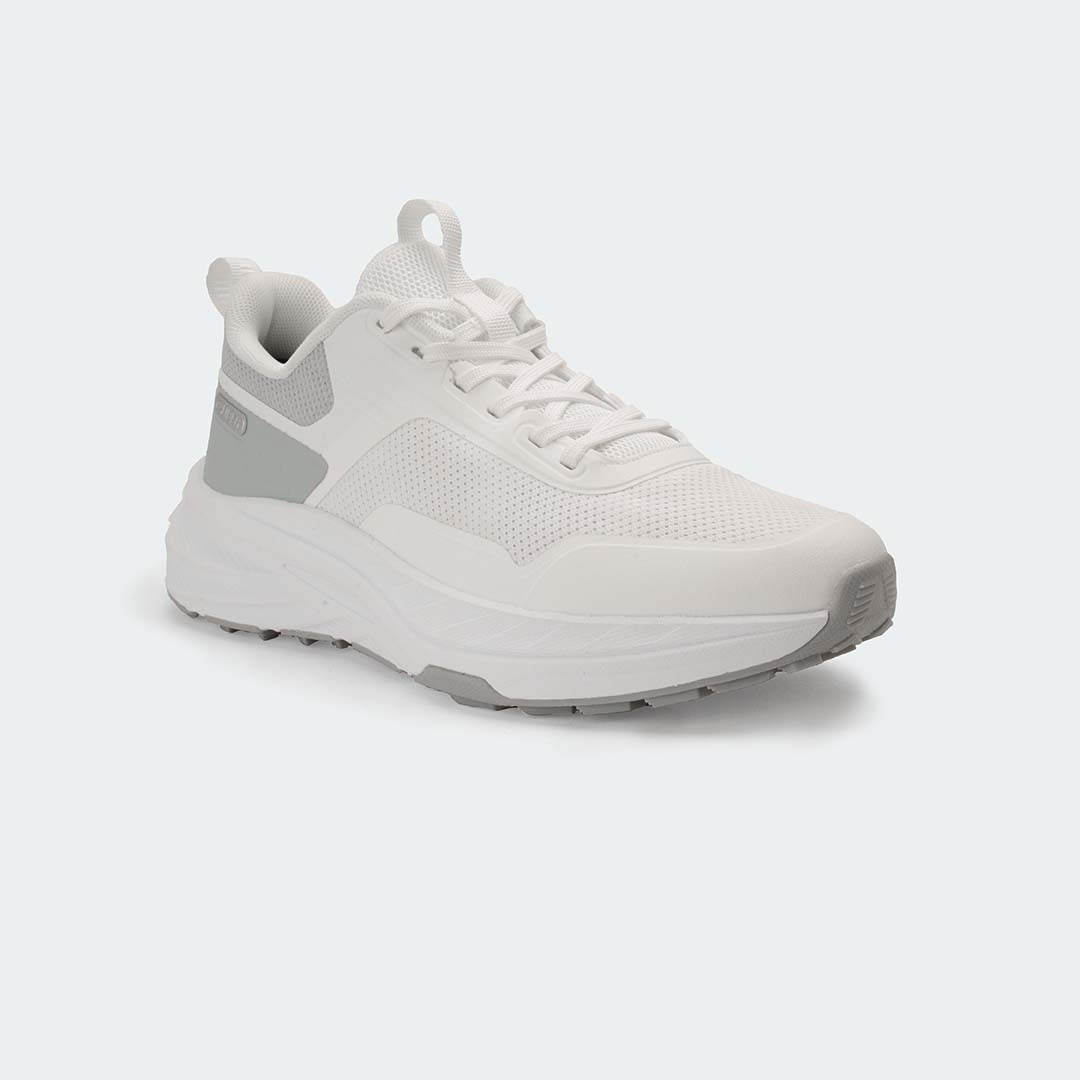 ELEVATE 764 – White Sports Shoes For Men – Caliber Shoes Nepal