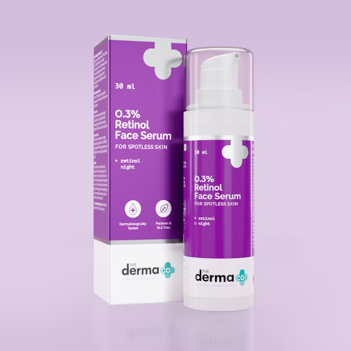 The Derma Co. 0.3% Retinol Serum, 30ml (8906087773740)