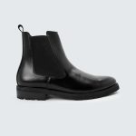 ARCHER A484SN -Black Chelsea Boots For Men -Caliber Shoes Nepal