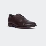 A 518 C -Coffee Formal Shoes For Men -Caliber Shoes Nepal