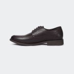 ALBERT A537G -Coffee Lace Up Formal Shoes For Men -Caliber Shoes Nepal