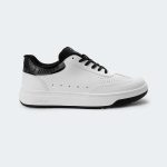 NOVA 578C -White/Black Casual Sneakers For Men -Caliber Shoes Nepal