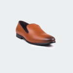 B 701 C -Coffee/R Slip On Formal Shoes For Men -Caliber Shoes Nepal