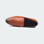 B 701 C -Coffee/R Slip On Formal Shoes For Men -Caliber Shoes Nepal