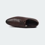 GRANDEUR B 704 C -Coffee Lace Up Formal Shoes For Men -Caliber Shoes Nepal