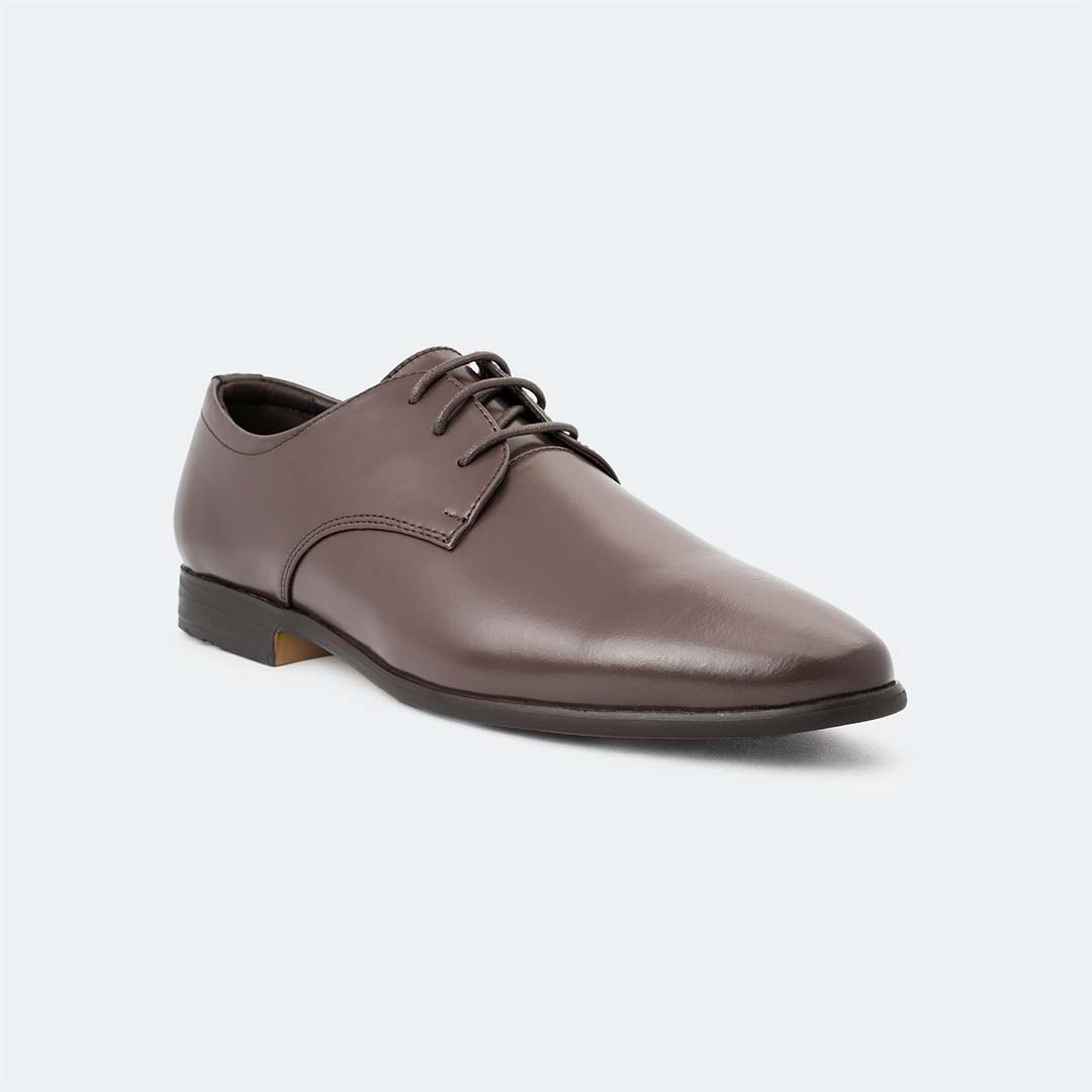 GRANDEUR B704.SN -Coffee Formal Shoes For Men -Caliber Shoes Nepal