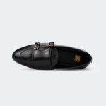 ANGELO B714SN -Black Formal Shoes For Men -Caliber Shoes Nepal