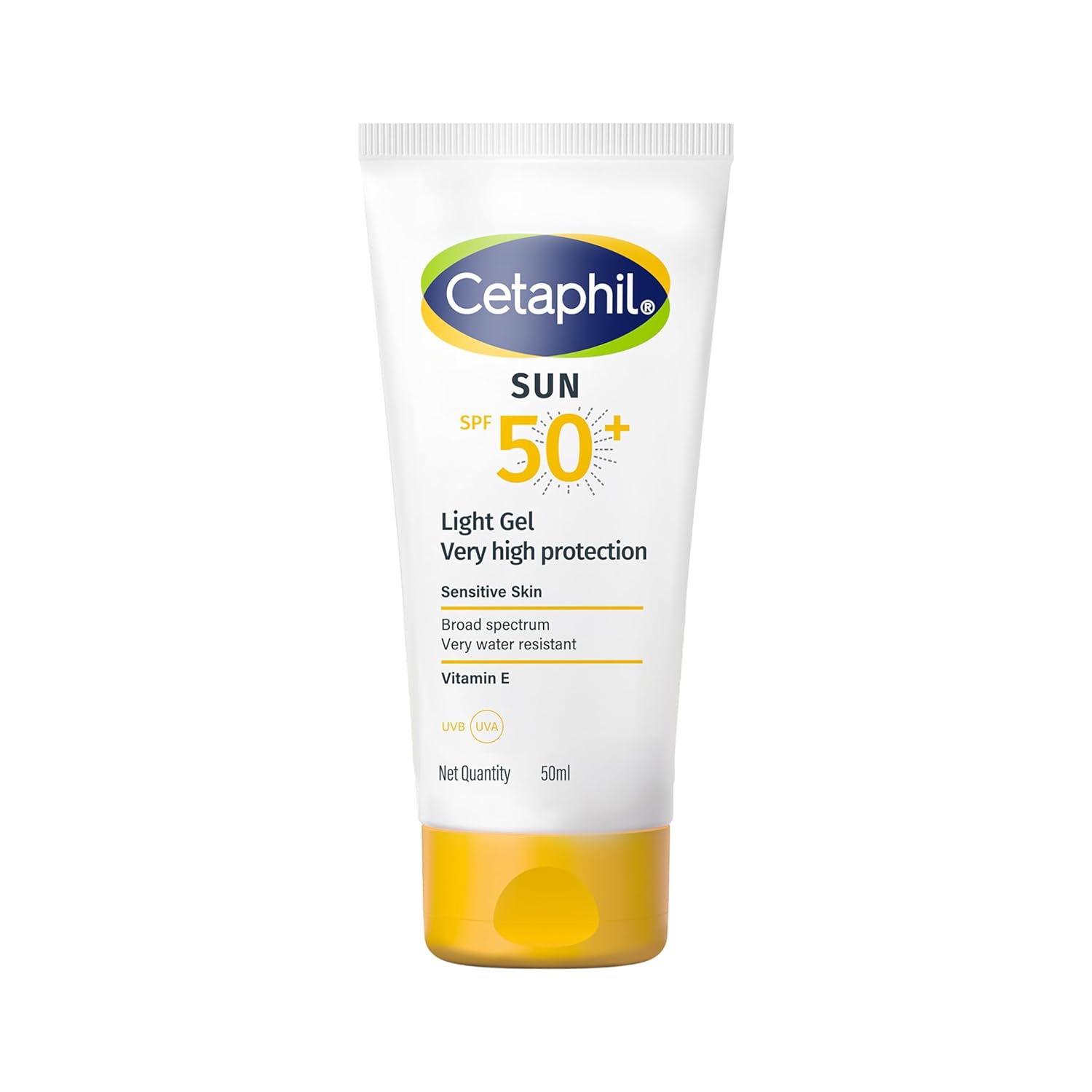 Cetaphile Sun Light High Protection Sunscreen Gel SPF 50+, 50ml