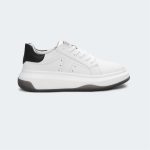 GWEN 599 -White Casual Sneakers For Women -Caliber Shoes Nepal