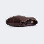 Marcus W689SNY-Coffee Formal Shoes For Men -Caliber Shoes Nepal