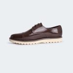 Marcus W689SNY-Coffee Formal Shoes For Men -Caliber Shoes Nepal