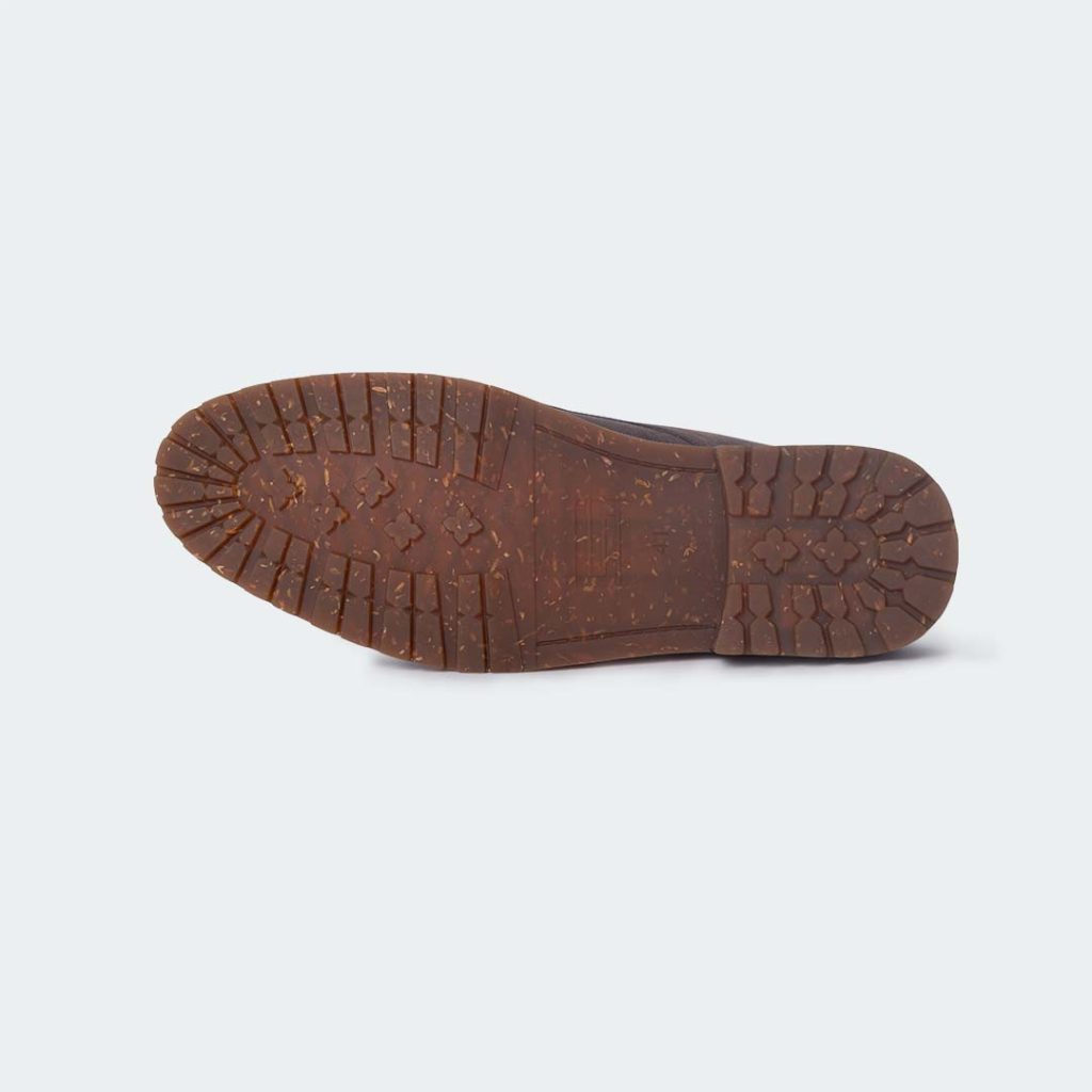 NICHOLAS A500R-Coffee Lace Up Boots For Men -Caliber Shoes Nepal
