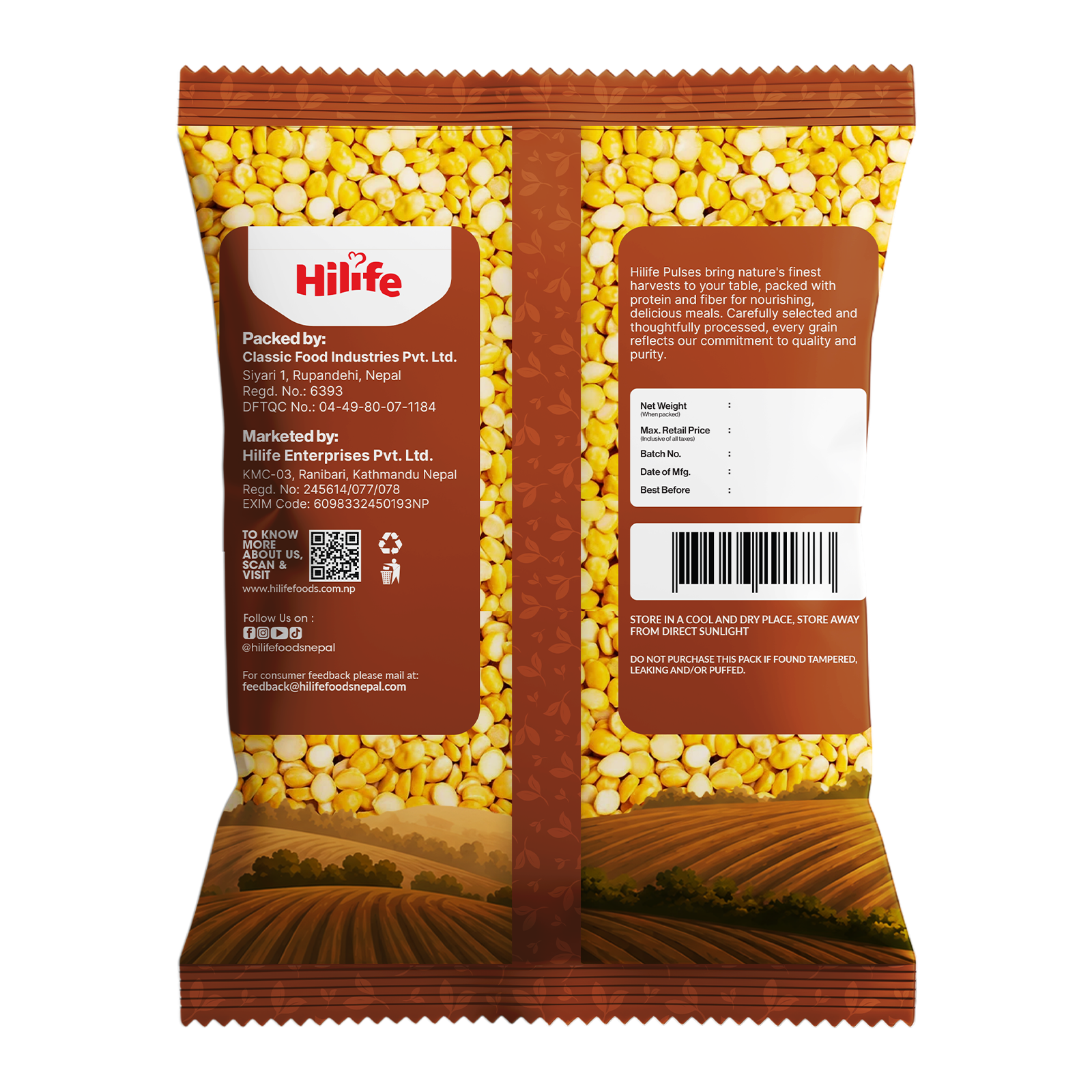 Hilife Moong Dal 1 kg