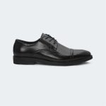 VALOR T544C -Black Formal Shoes For Men -Caliber Shoes Nepal