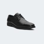 VALOR T544C -Black Formal Shoes For Men -Caliber Shoes Nepal