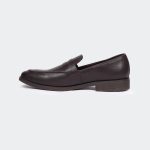 GEORGE T657G -Coffee Penny Formal Shoes For Men -Caliber Shoes Nepal