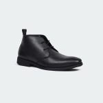 T 672 C OSPREY -Black Chukka Boot For Men -Caliber Shoes Nepal