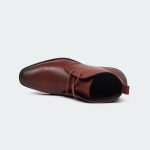 T 672 C OSPREY -Wine Red Chukka Boot For Men -Caliber Shoes Nepal