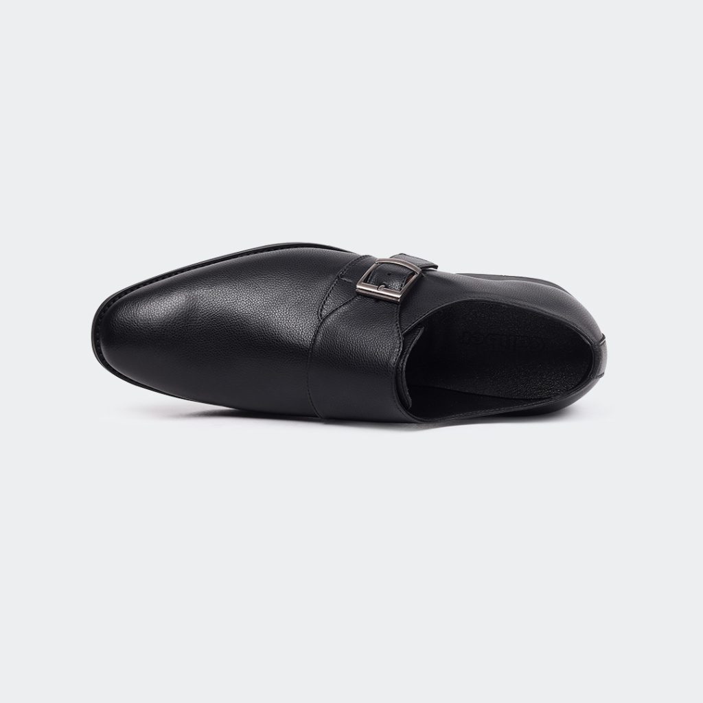 LEOPOLD T686G -Black Penny Formal Shoes For Men -Caliber Shoes Nepal