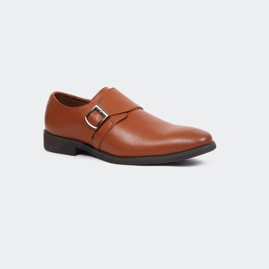 LEOPOLD T686G -Brown Penny Formal Shoes For Men -Caliber Shoes Nepal