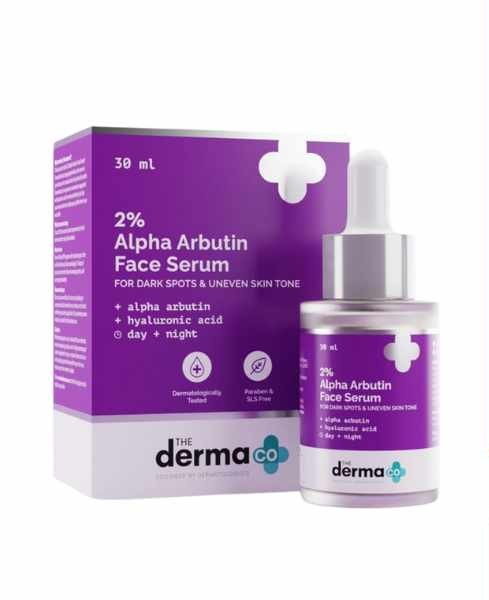 The Derma Co. 2% Alpha Arbutin Face Serum 30ml (8906087774624)