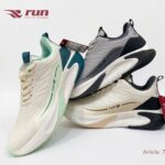 Run Shoes Black/white Sports Shoes (7184)