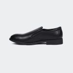 LOGAN Y538G -Black Penny Formal Shoes For Men -Caliber Shoes Nepal