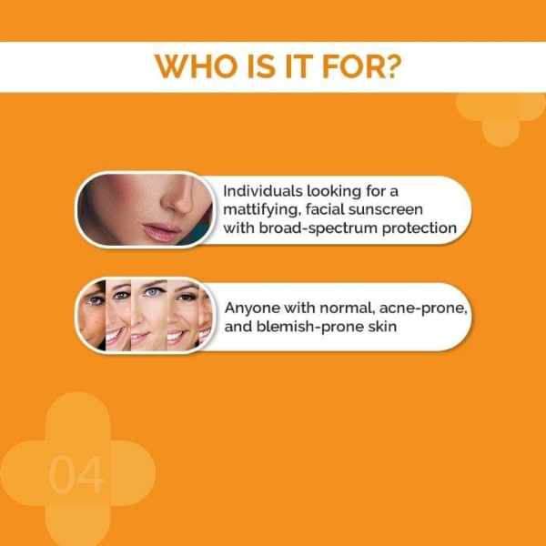 The Derma Co. Ultra Matte Sunscreen Gel, 50gm (8906087772095)
