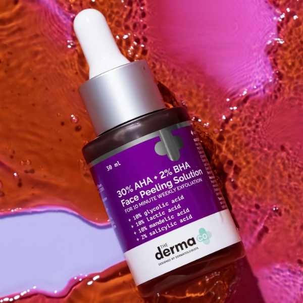 The Derma Co. 30% AHA + 2% BHA Peeling Solution, 30ml (8906087774105)