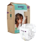 Bambo Nature Baby Diapers Size 5 XL (12–18 kg) – 22 pcs Tape Style | Eco-Friendly, Soft & Sensitive Skin Safe Diapers