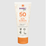 Bambo Nature Sunscreen SPF50 100ml | Baby Sunscreen | UVA/UVB Protection, Water-Resistant & Safe for Sensitive Skin