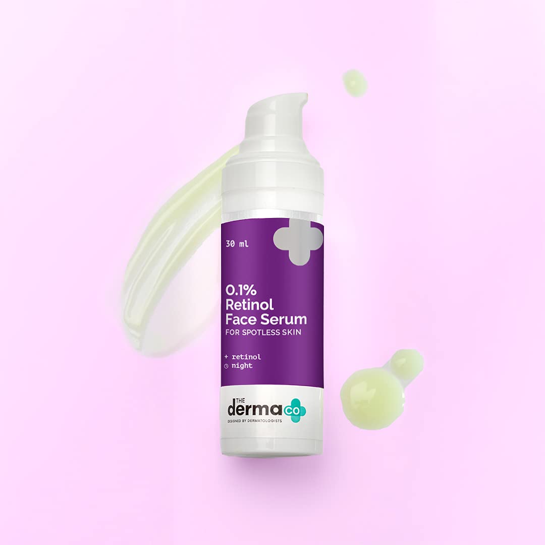 The Derma Co. 0.1% Retinol Serum, 30ml (8906087774488)