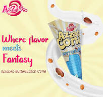 Cotton candy cornetto
