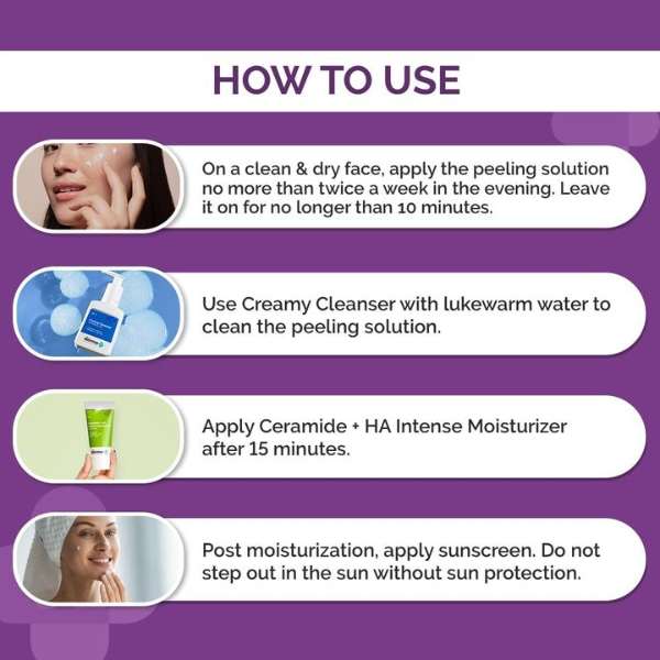 The Derma Co. 30% AHA + 2% BHA Peeling Solution, 30ml (8906087774105)