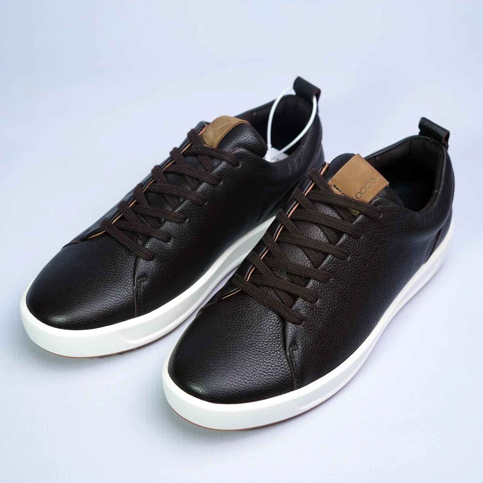 Ecco Men's Genuine Leather Sneakers GS145