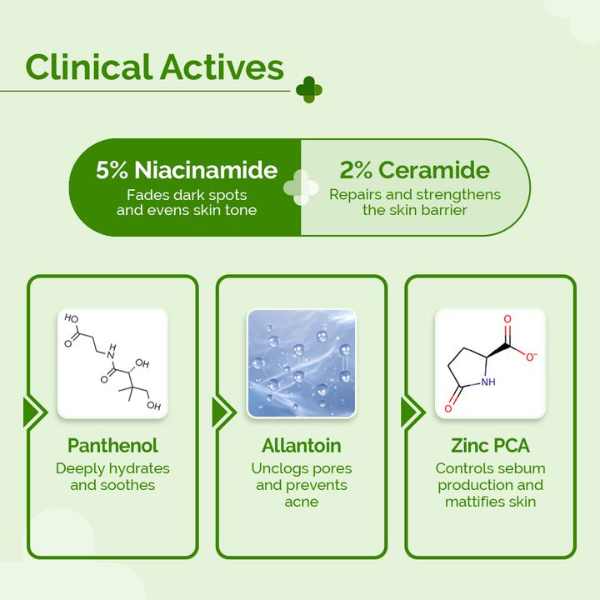 The Derma Co. 5% Nia-Ceramide Mattifying Moisturizer, 100gm (8904417316926)