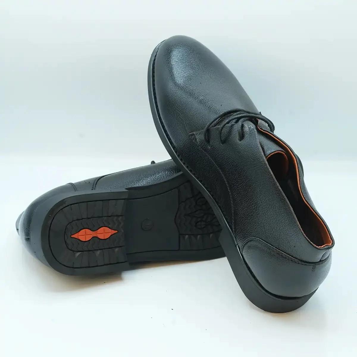 Men's PU Leather Lace-Up Formal Derby Shoes GS62