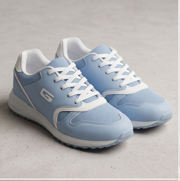 GoldStar DAISY-02 Women’s Light Blue & White Casual Running Shoes