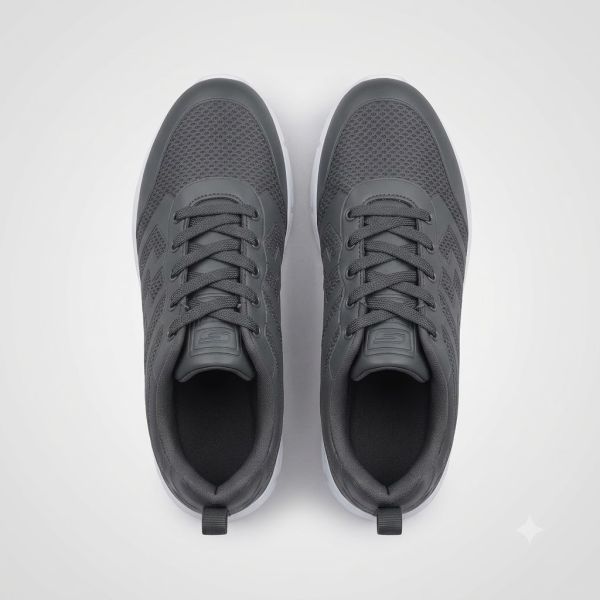 Goldstar G10-G708 Men’s Dark Grey Running & Walking Shoes | Lightweight Sports Sneakers