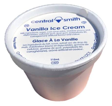 vanilla ice cream 115ml