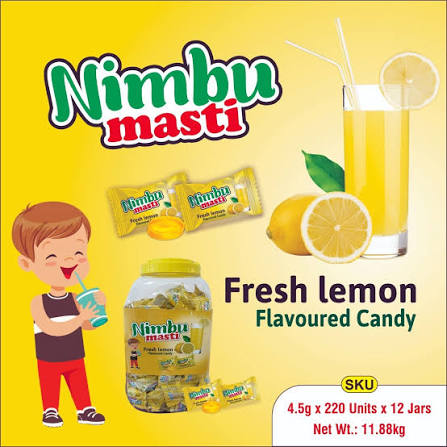 Mazzako lemon mini candy