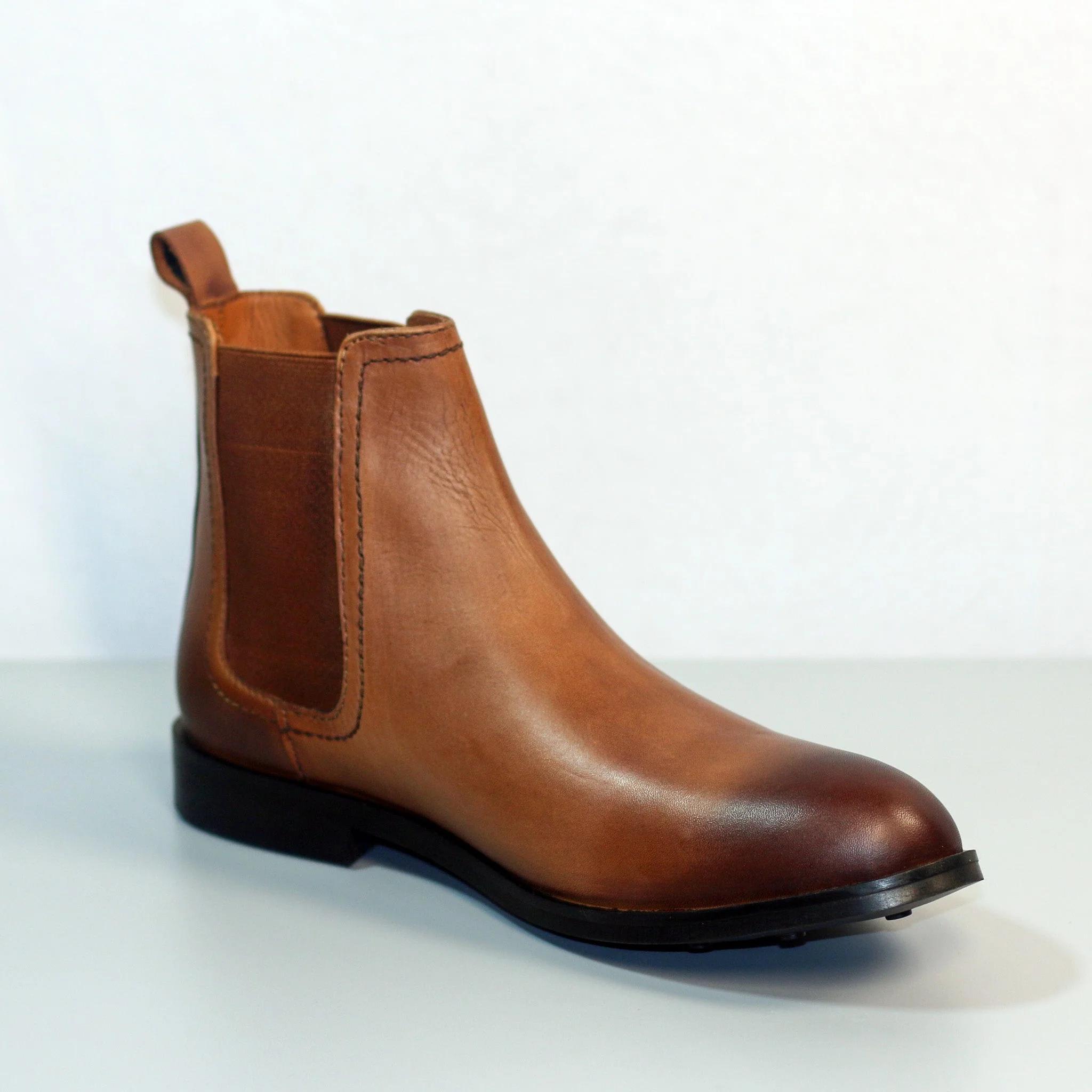Men's Genuine Leather Chelsea Boots GS108